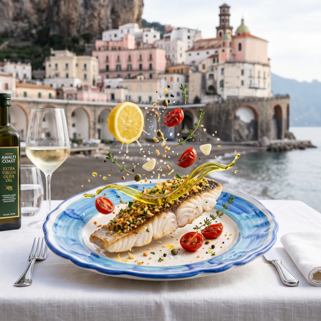 Filetto di spigola al forno